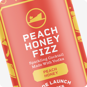 Peach Honey Fizz